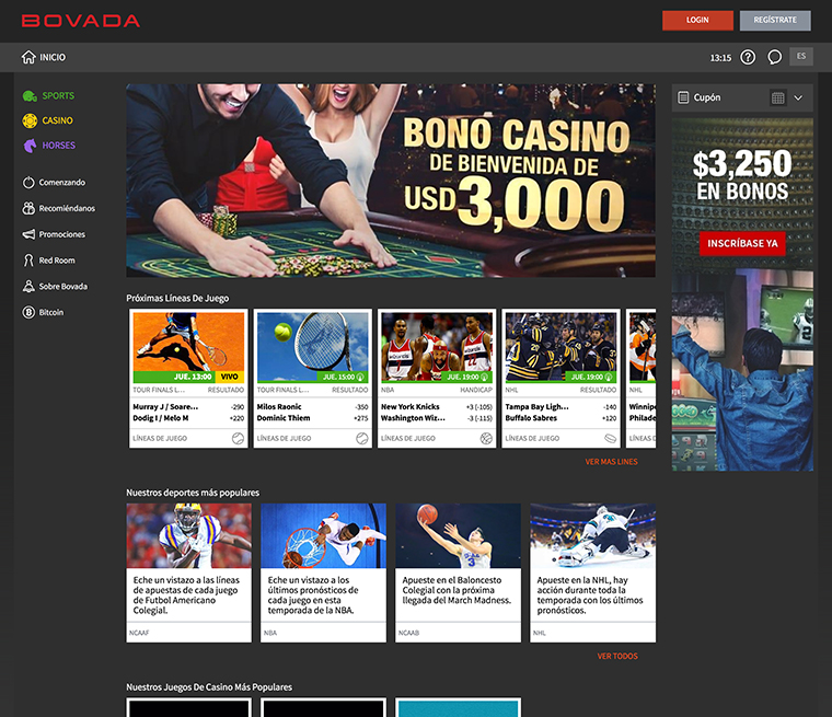 Bovada Casino Spanish