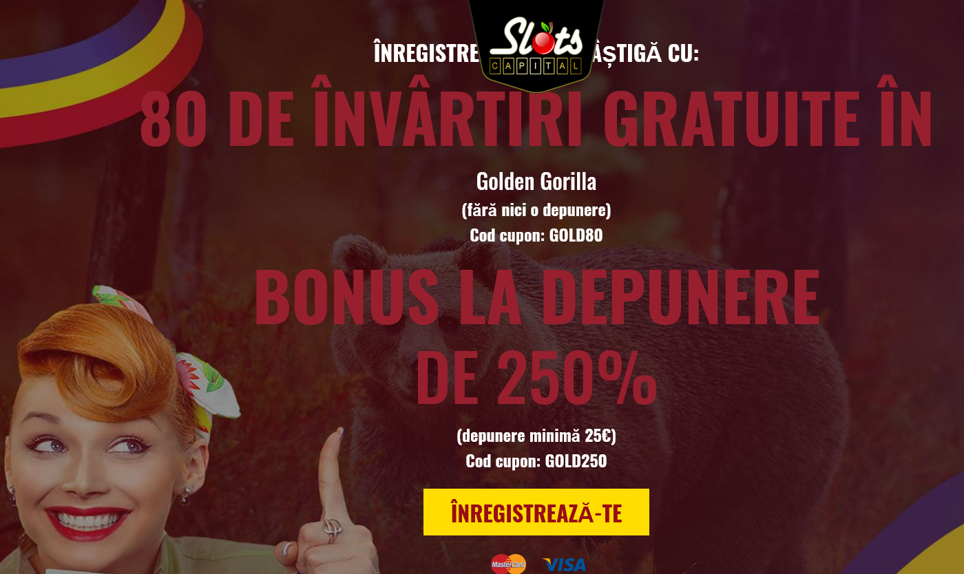 Slots Capital RO 80 Free
Spins (Romania) Slots Capital RO 80 Free
Spins (Romania)