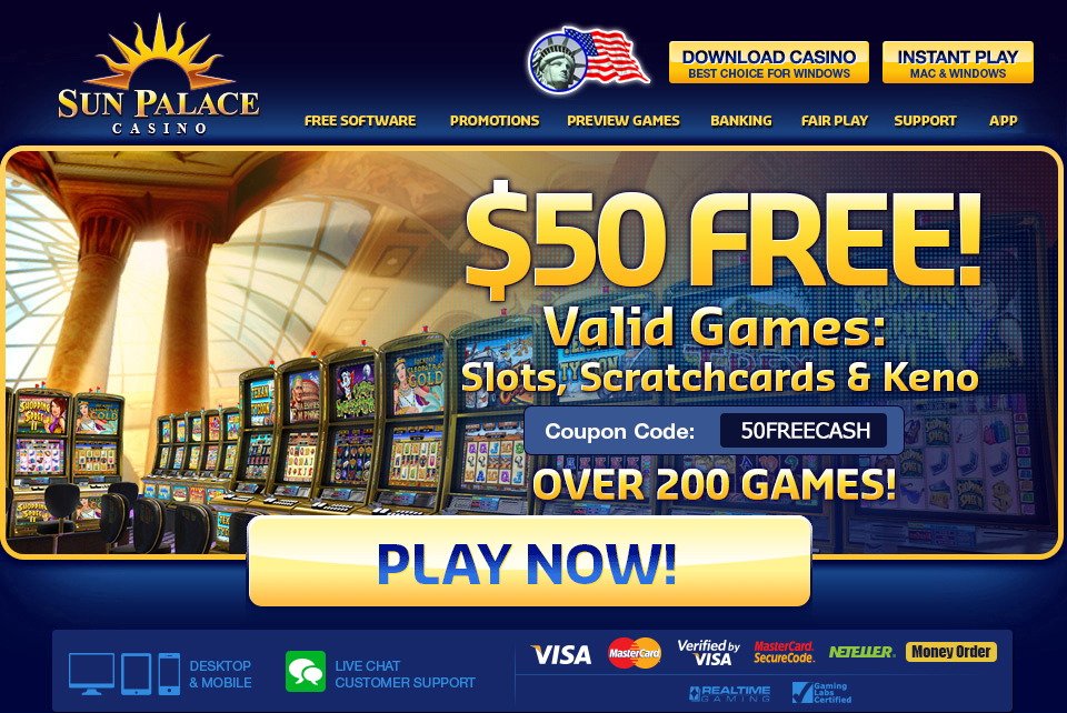 Sun Palace Online Casino |
                                        Get a $10,000 Bonus | Play Slots
                                        Online