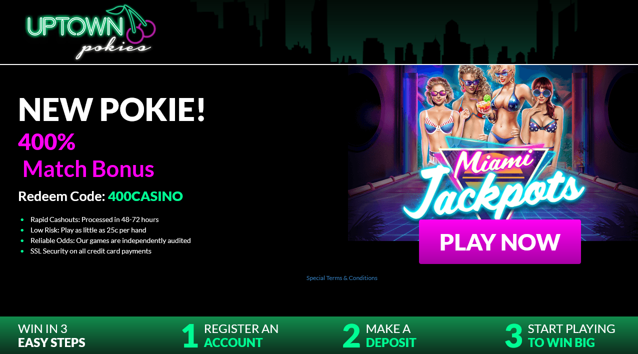 Uptown Pokies - Miami Jackpots